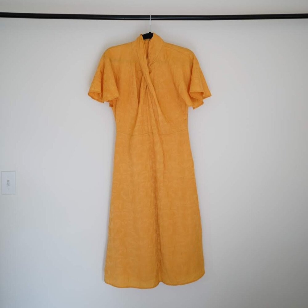 Mango | Yellow Midi Dress